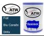 Preview: Fiat, Blu Caraibi, 044x: 500ml Lackdose, von ATW Autoteile West.